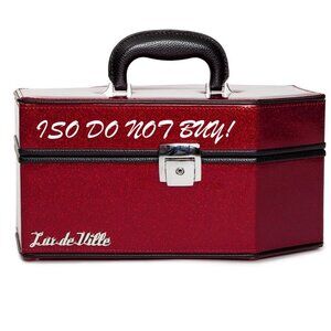 ISO/ Lux De Ville Coffin Makeup Train Case Vanity [IN SEARCH OF]